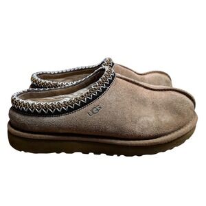 UGG Tasman Suede Slippers Chestnut Brown Women 7 5955 Slip On Shoes